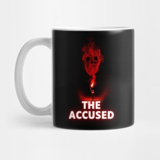 the accused red smoke Mug